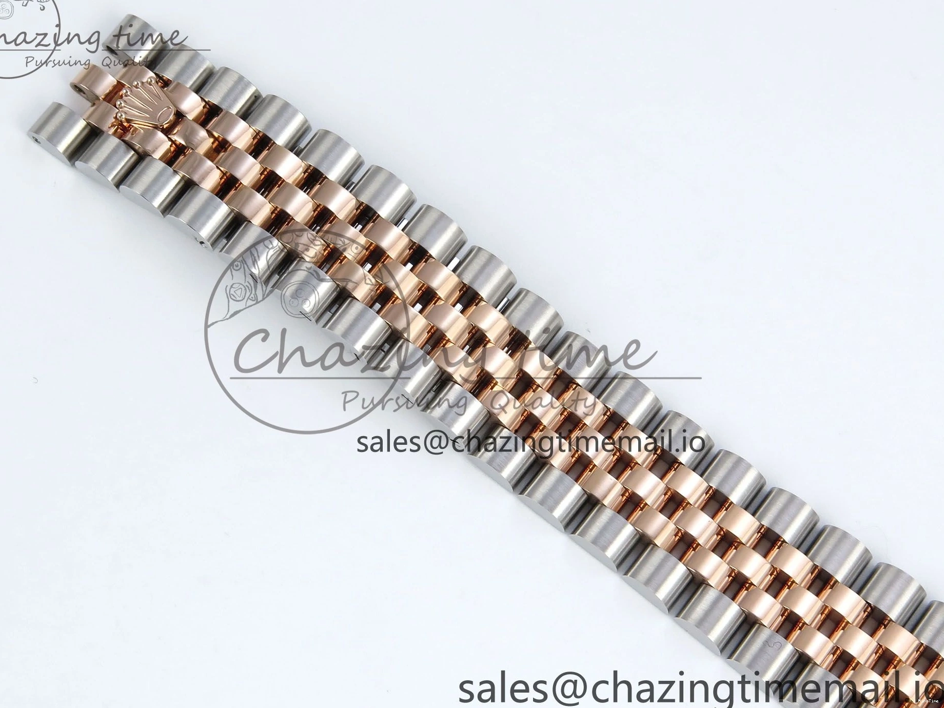 MiroTime 0103 QuickDry DateJust 31 278271 ARF 1:1 Best Edition 904L Steel White MOP Diamonds Dial on SS RG Jubilee Bracelet ETA 517